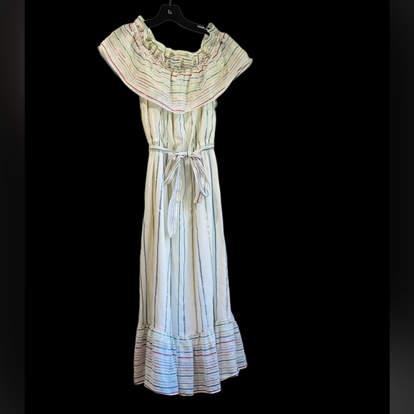 AQUA**Maxi Off-Shoulder Summer dress**Small $118 - Picture 2 of 5